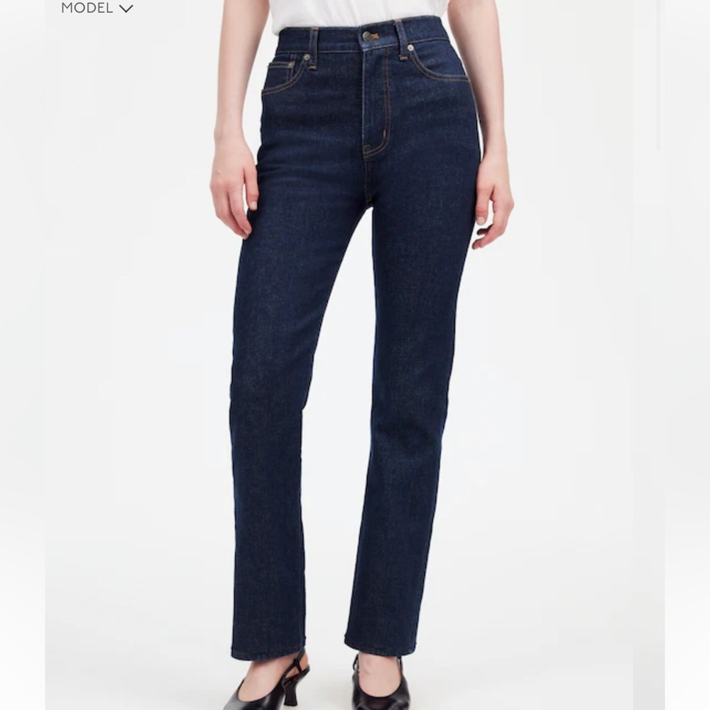 Madewell the 90’s straight Jean Norman wash women’s 24 NEW